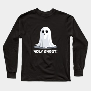 Holy Sheet! Ghost Long Sleeve T-Shirt